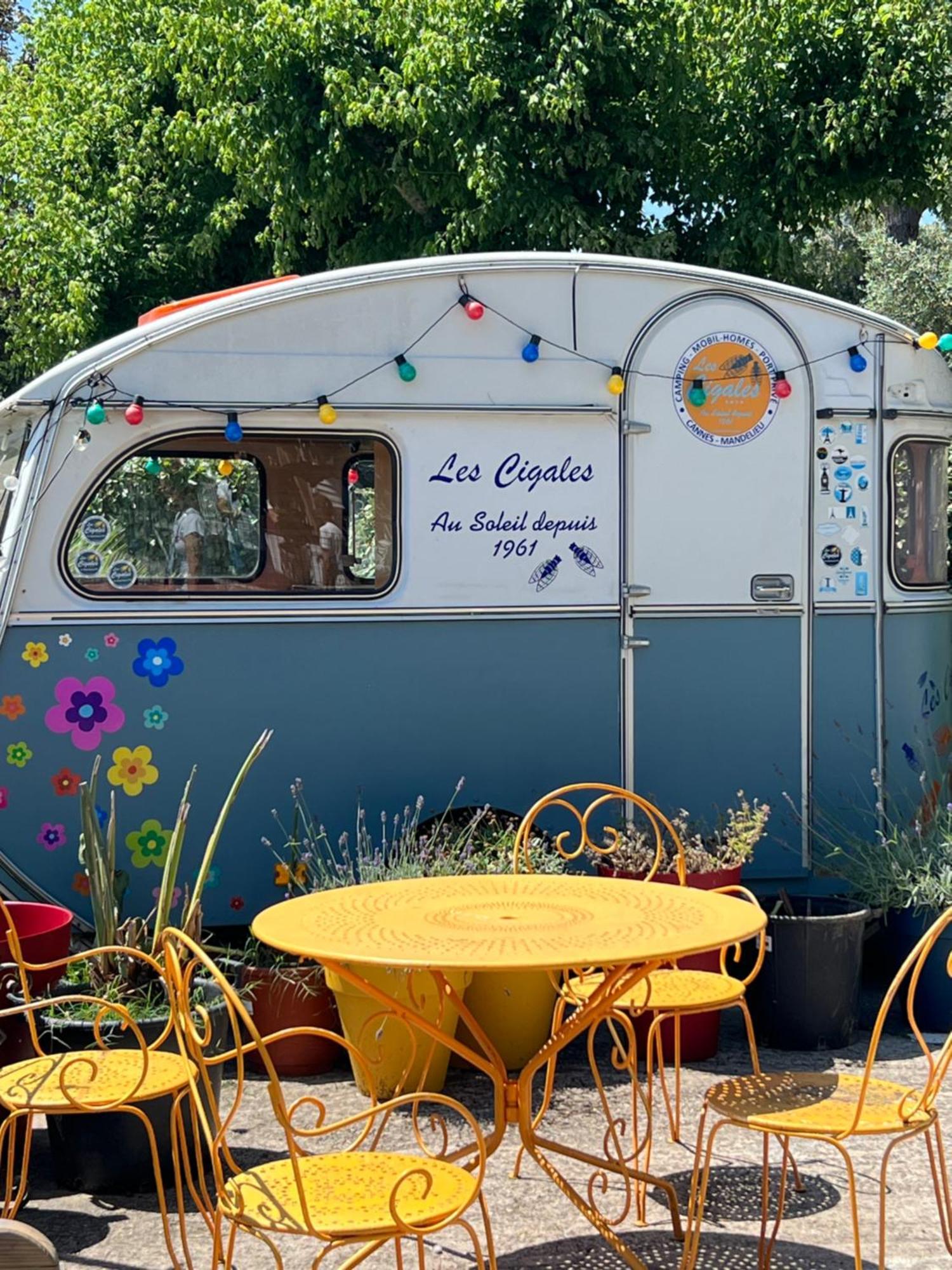 Camping Les Cigales Hotel Mandelieu La Napoule Bagian luar foto