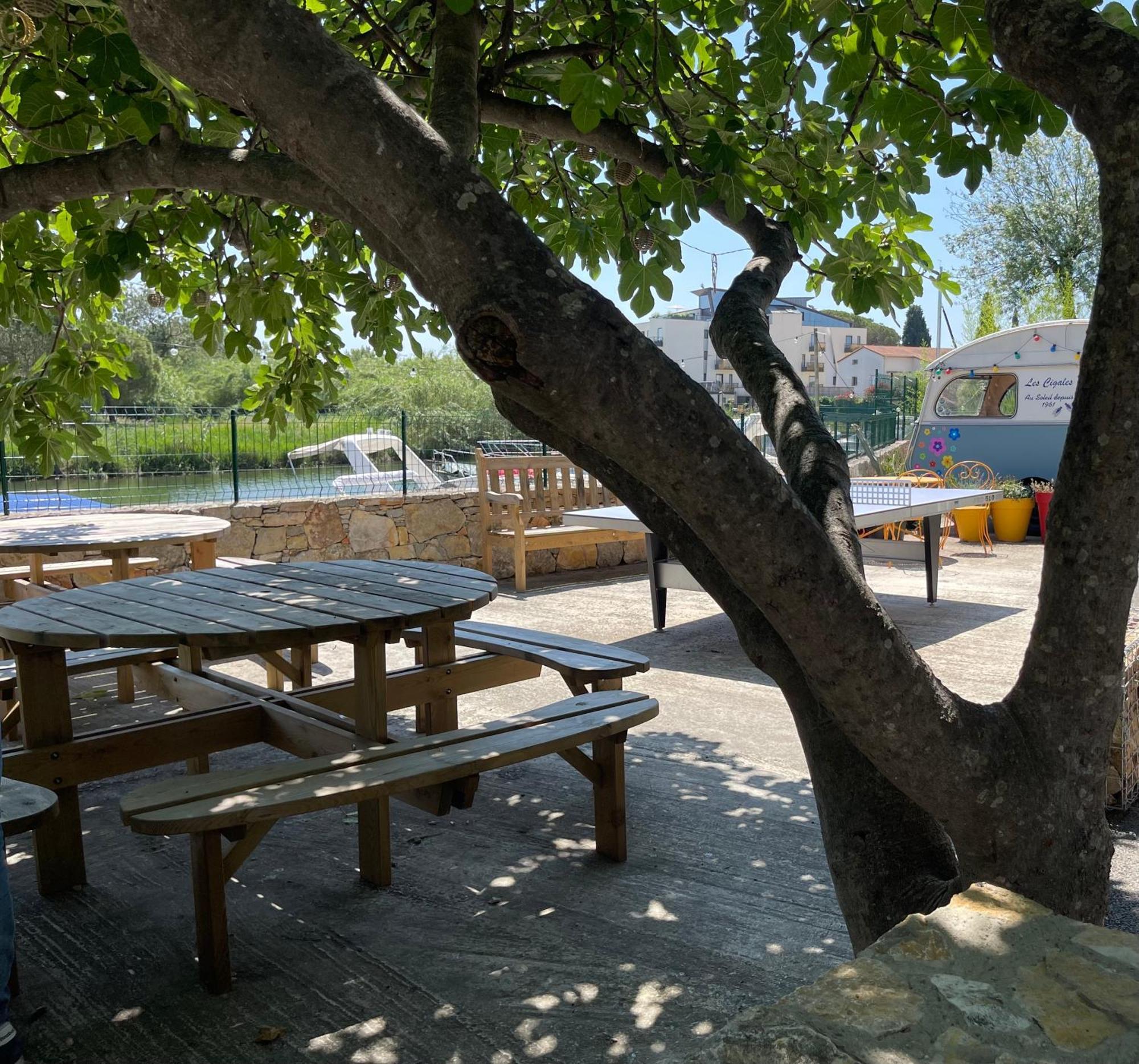 Camping Les Cigales Hotel Mandelieu La Napoule Bagian luar foto